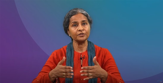 Still image of the video on self-care interventions for health